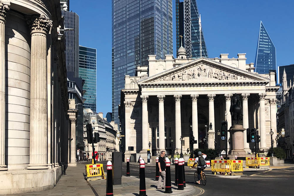 Hidden Details on the Royal Exchange